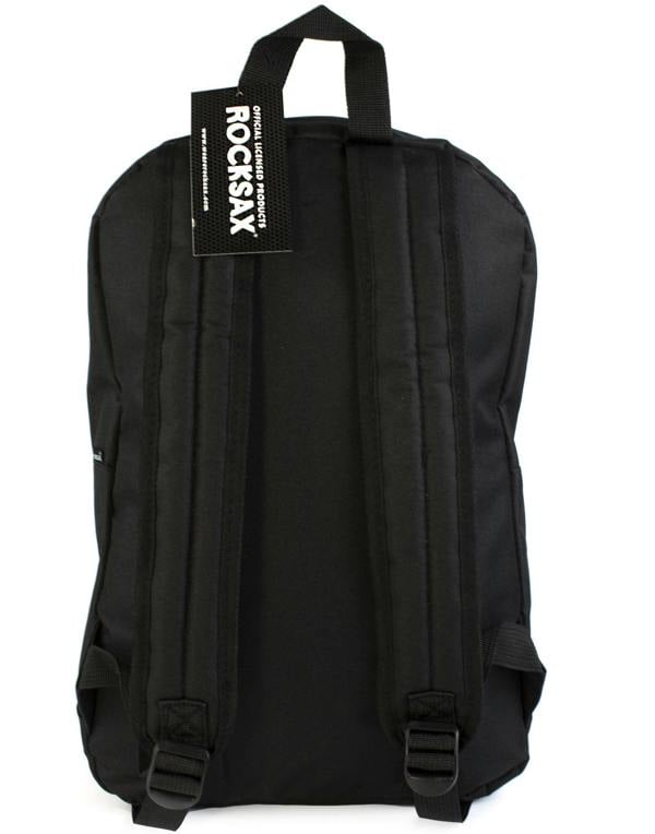 Rock Sax Womens Black Fall Out Boy Backpack (One Size)