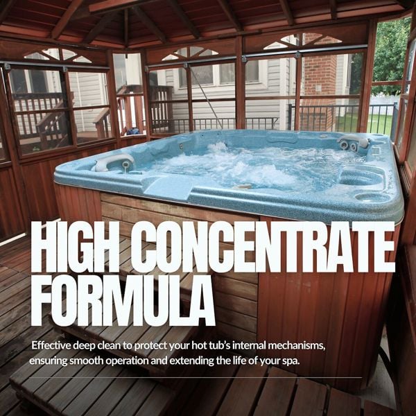 ProKleen 10L of Pro-Kleen Hot Tub & Whirlpool Complete System Flush Cleaner