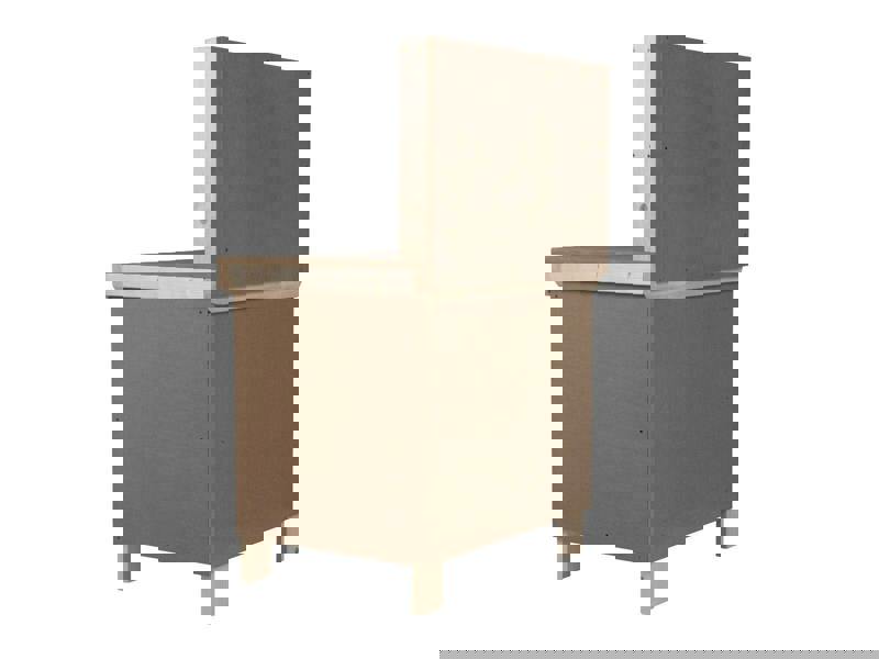 Arbor Garden Solutions Wooden MDF Top Workbench With Lockable Cupboard (V.9) with back panel