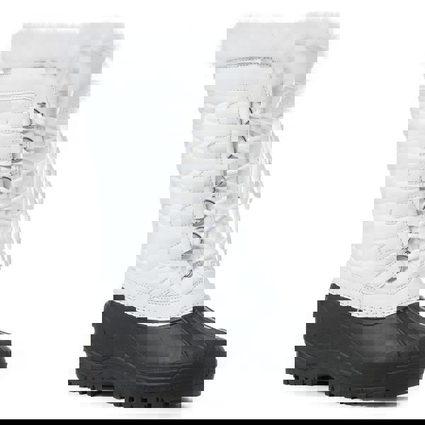 VIVA Polar Womens Cuff Lace Up Waterproof Winter Mid Calf Snow Rain Boots