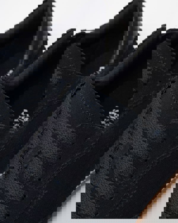 BOSS Orange Careton Mens Low-top trainers in suede and leather - Dark Blue 401