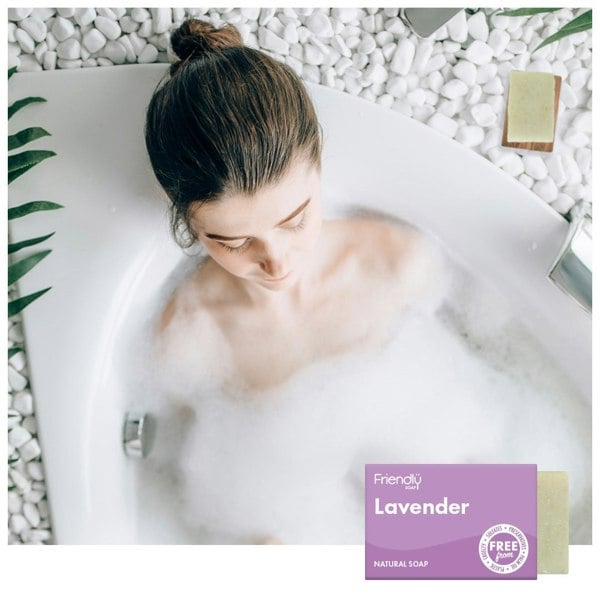 Friendly Soap - Lavender Natural Soap - 4 X 95g