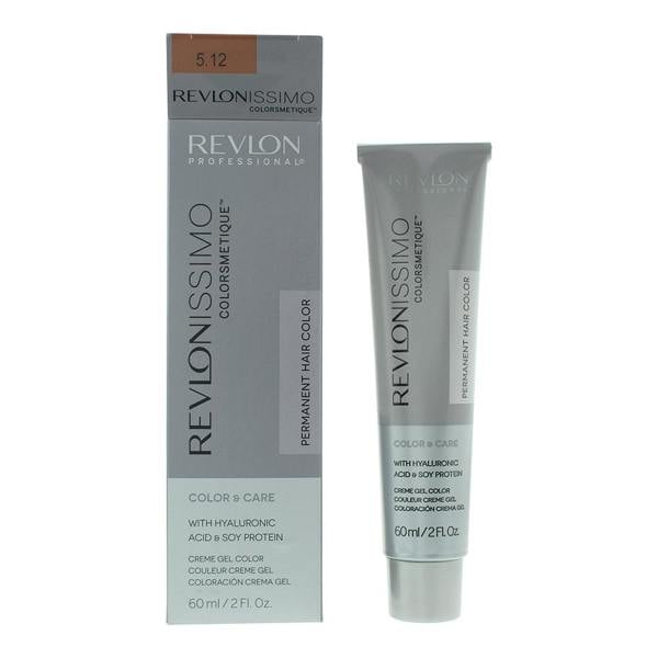 Revlon Revlonissimo Colorsmetique Hair Colour 60ml - 5.12 Light Pearly Brown