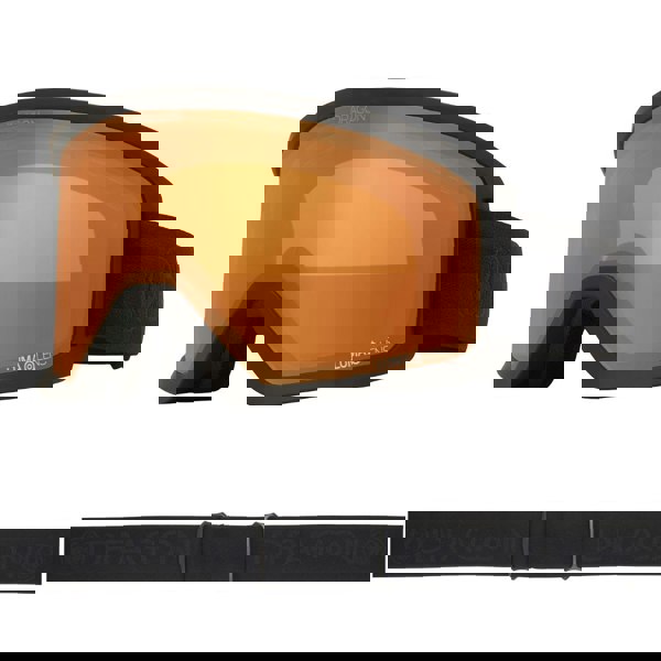 Dragon DX3 OTG - Blackout with Lumalens Dark Smoke & Lumalens Amber Lens