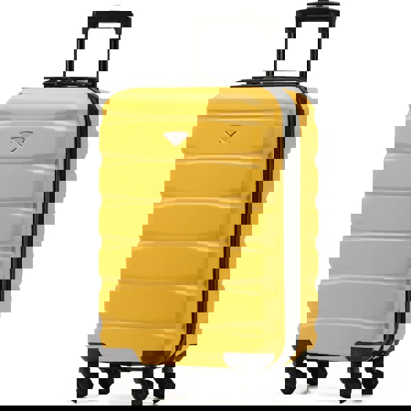 Flight Knight 55x35x20cm Cabin Carry Bag Hard Shell Suitcase 100+ Airline Approved