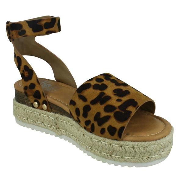 Down to Earth Ladies Down To Earth Flatform Sandals F12006