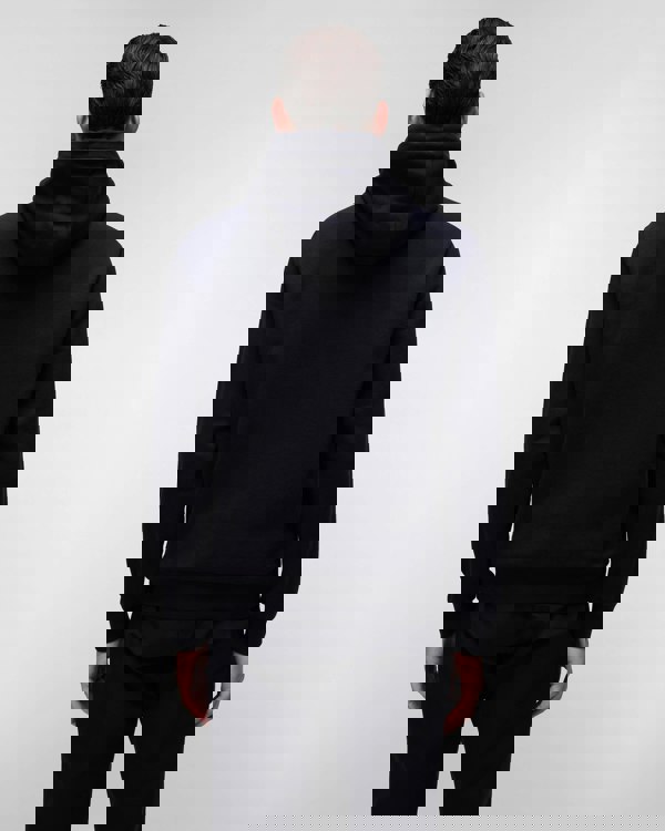 Napapijri Burgee 2.0 Mens Half Zip Hoodie - Black 041