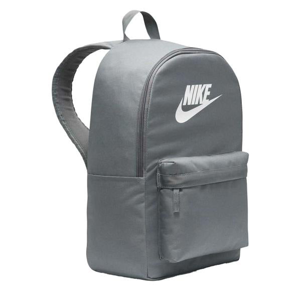 Nike Heritage Logo Backpack - Grey/White - 