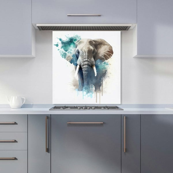 Warren Reed - Designer Majestic Elephant Splashart Kitchen Splashback