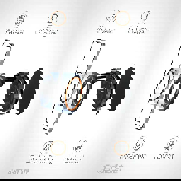 GadJet MagJet Dash + Windscreen Phone Holder