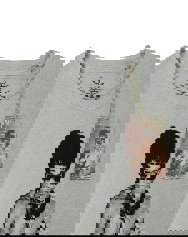 Bruce Lee Womens Grey Character Short Sleeved T-Shirt