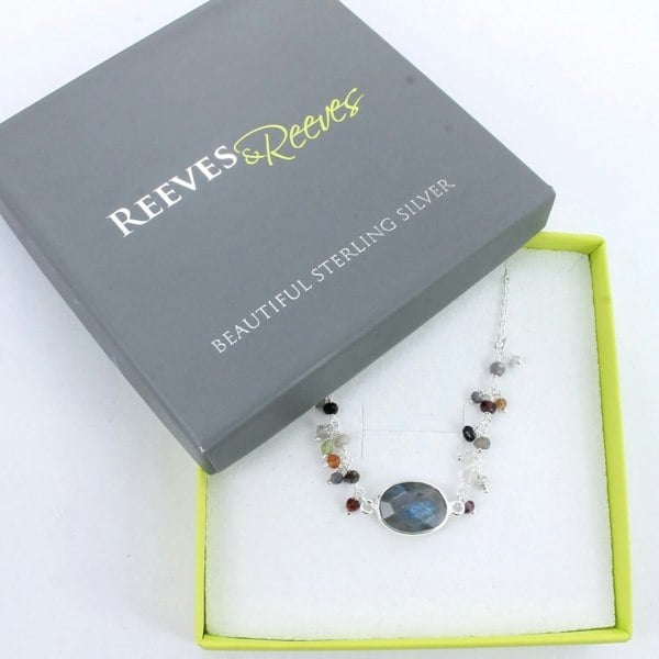 Sophie Labradorite Stone Bracelet - Reeves & Reeves