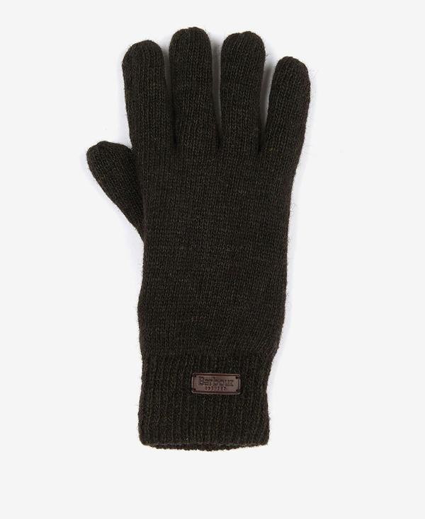 Barbour Carlton Gloves - Dark Green