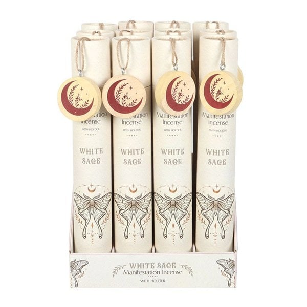 Serano Set of 12 White Sage Manifestation Incense Stick Gift Sets