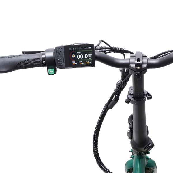 Hygge Bikes Virum 2025 - Folding Ultra-Light E-Bike 36V 10Ah - British Racing Green