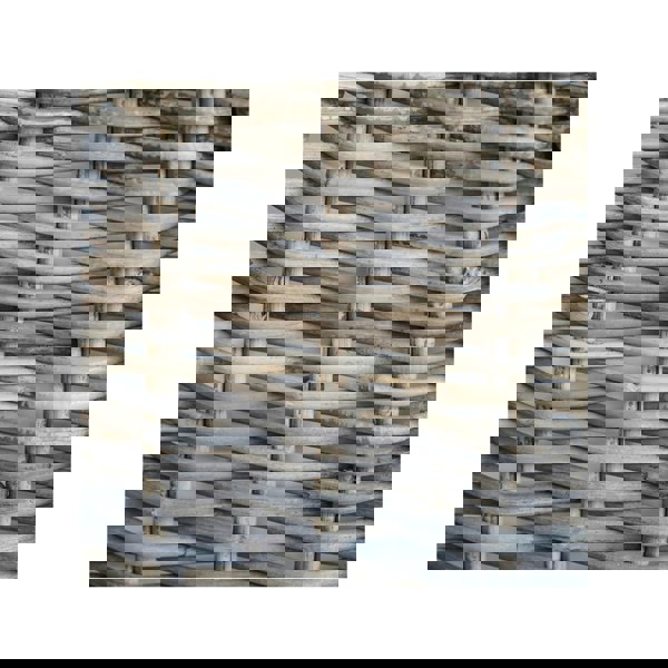 Ivyline Natural Rattan Tall Log Storage