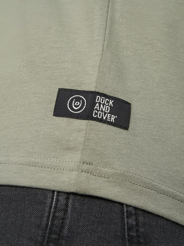 Duck and Cover Brodsky T-Shirt - Sage