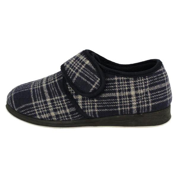 Padders Mens Padders Memory Foam Comfort Slippers Harry
