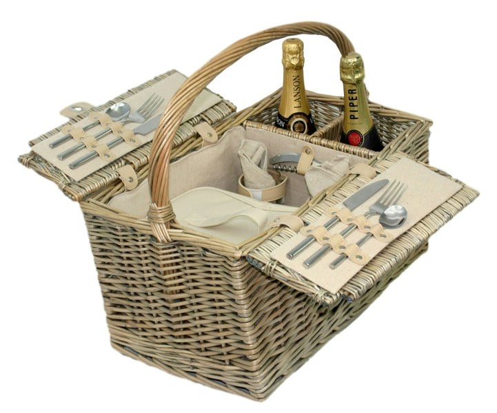 2 Person Traditional Picnic Basket