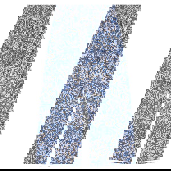 Animal Womens Tassia Floral Cropped Trousers - Light Blue