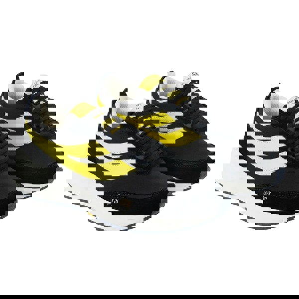 Superga Unisex Adult 4089 Training 9TS Slim Suede Trainers - Black/Sunflower/Navy