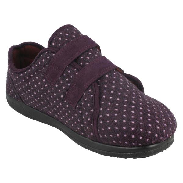 Padders Ladies Padders Slipper Shoes Duo