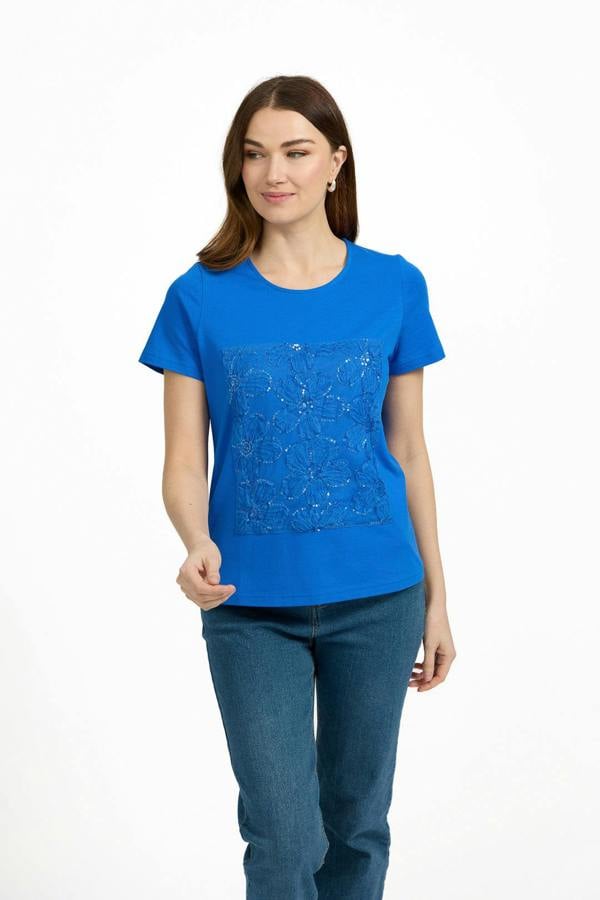 Mudflower Flower Appliqué Top 