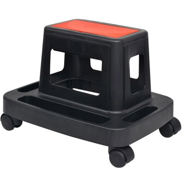 Berkfield Rolling Workshop Stool with Storage 150 kg