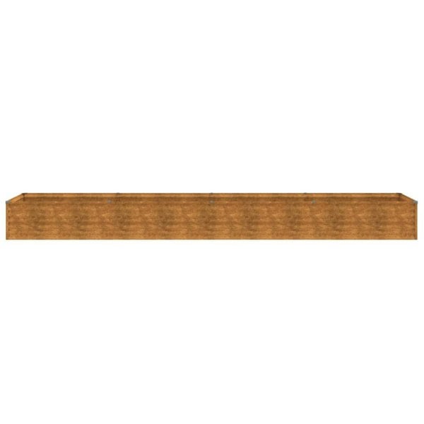 Berkfield Garden Raised Bed 386x50x36 cm Corten Steel
