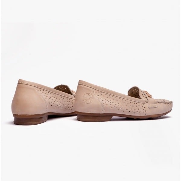 Rieker 40068-60 Womens Shoes - Beige