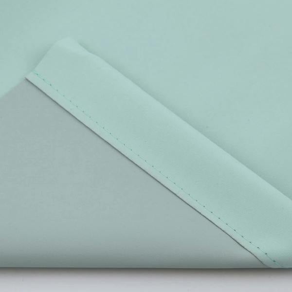 A.Unique Home Trimmable Blackout Roller Blind - 6FT - DUCK EGG - 180cm(W) x 170cm(L)