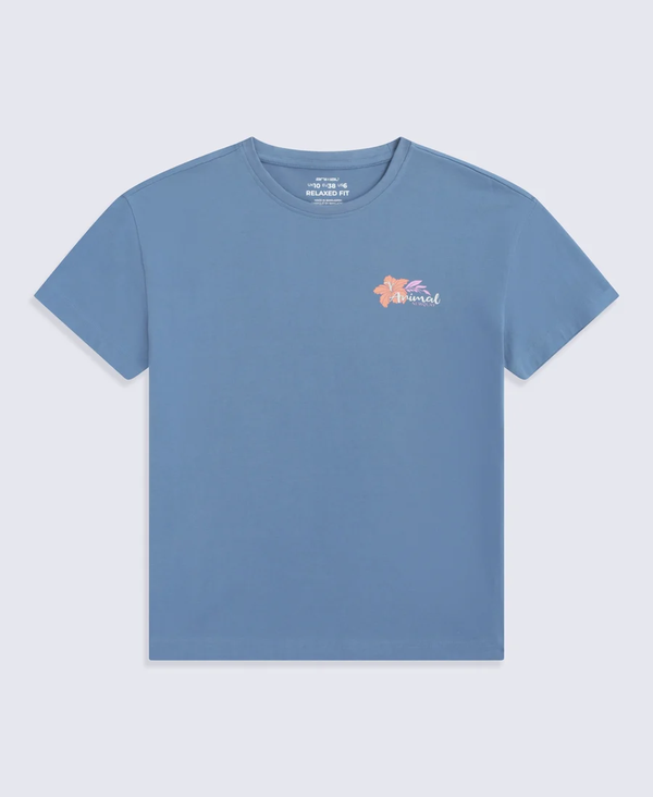 Animal Womens Leena Newquay T-Shirt - Blue