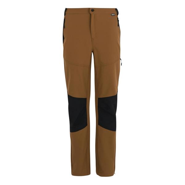 Regatta Mens Questra V Hiking Trousers - Nut Brown/Black - 