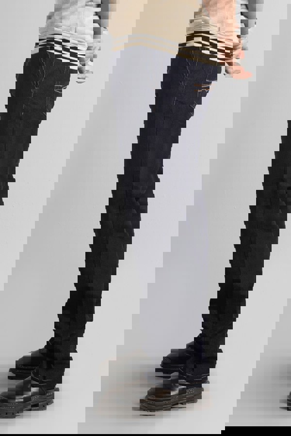 ENORSIA Mens Elasticated Waist Straight fit Jeans