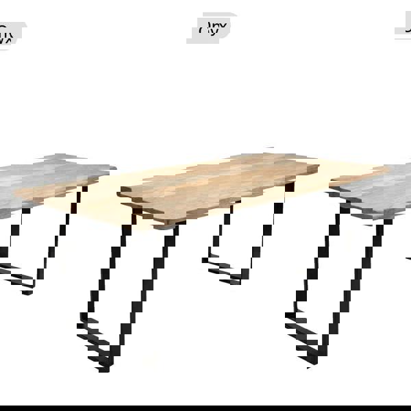 TRL Furniture Premium Solid Oak Dining Table