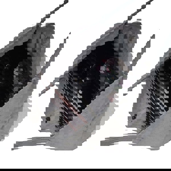 Assots London 'DONNA' Grey and Metallic Silver Real Leather Unlined Designer Shopper Bag