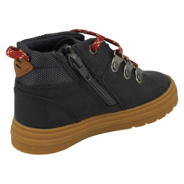 Clarks Boys Clarks Lace Up Detailed Ankle Boots Nova Hike T