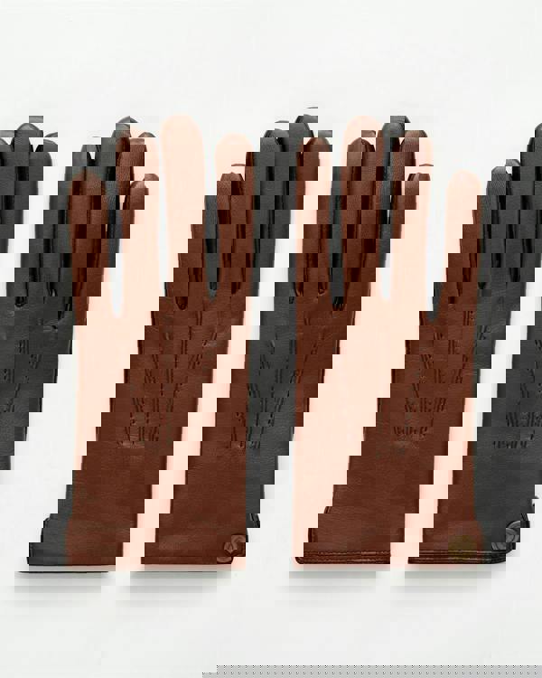 Gabicci AGABG04 Two Tone Glove - Tan