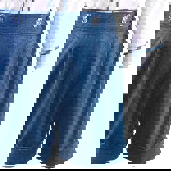 Rachel Riley Blue Cord Short & Shirt Set