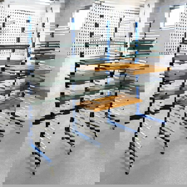 Monster Racking Combi Spray Drying Rack Trolley x 2 & Connector