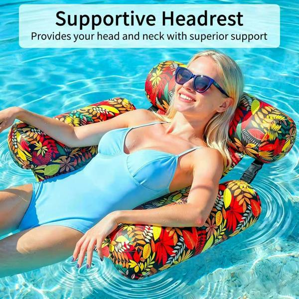 Leaper Inflatable Pool Float Lounge Chair