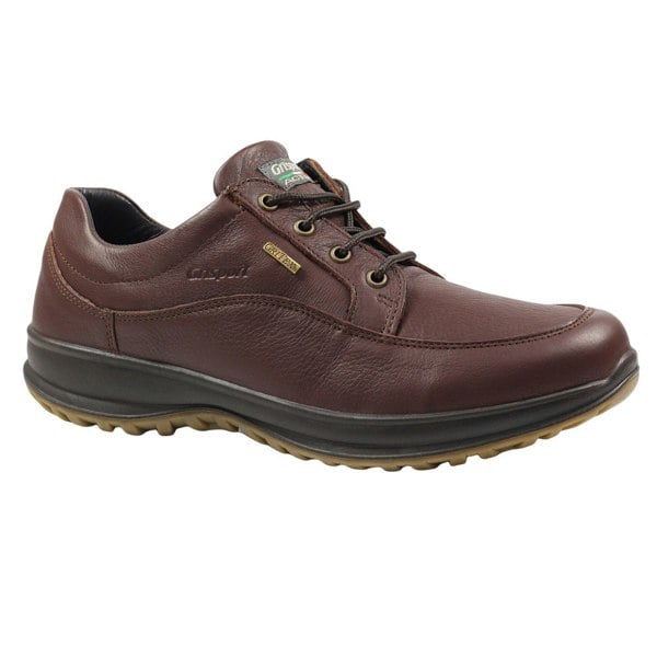 Grisport Mens Livingston Leather Walking Shoes - Brown