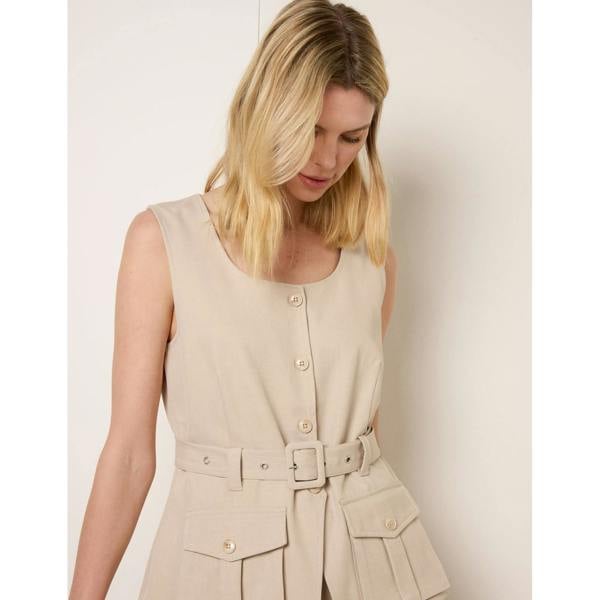 Blue Vanilla Tailored Pocket Two-Piece Co-Ord Set