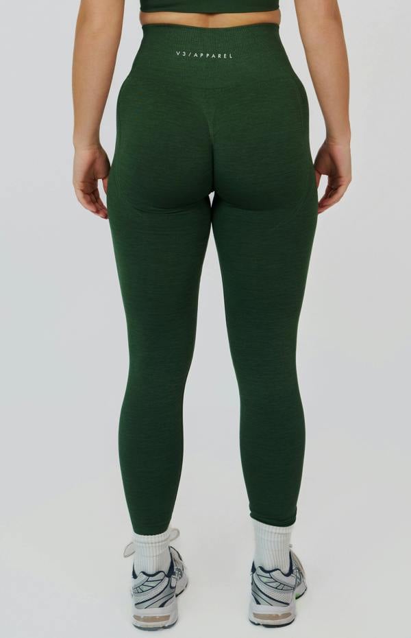 V3 Apparel Tempo 3-Piece Seamless Set - Hunter Green