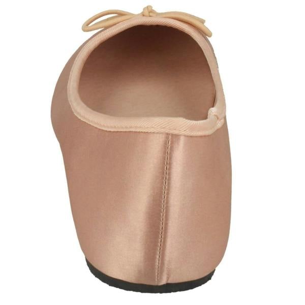 Spot On Ladies Spot On Satin Ballerinas