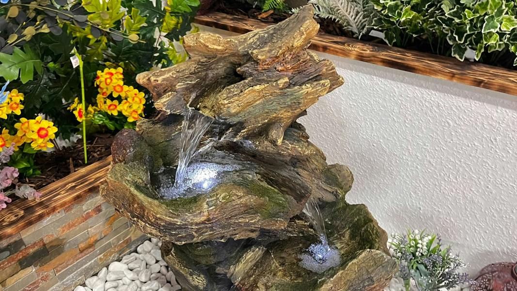 Tranquillity Water Features Driftwood Falls Woodland Water Feature