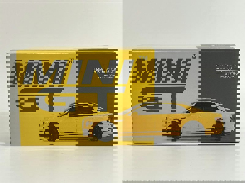 Mini GT Bentley Flying Spur Monaco Yellow RHD 1:64 Scale Mini GT MGT00955R