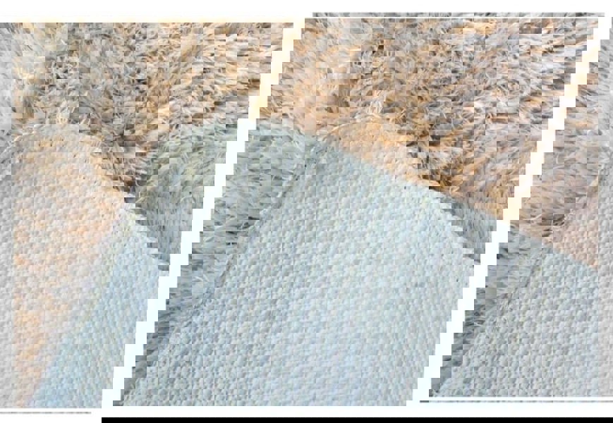 Machine Washable Shaggy Rug Plain Design in Beige – The Rugs