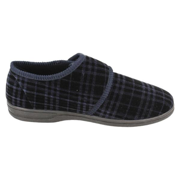 Rosebank Mens Rosebank Extra Wide Fit Indoor Slippers Dan