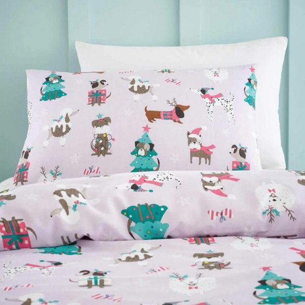 Santa Paws Christmas Bedding - Happy Linen Company